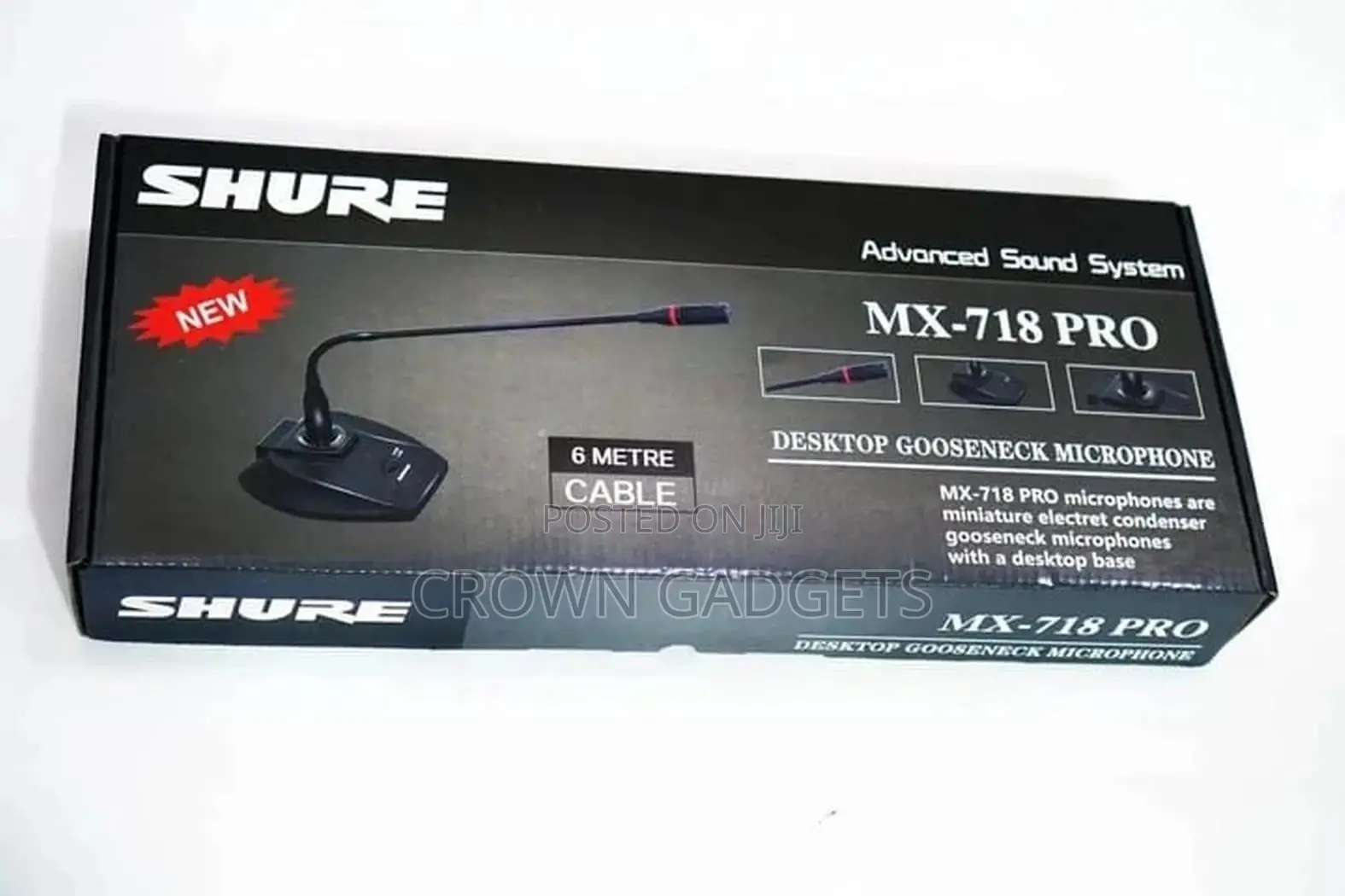 Desktop Gooseneck Condenser Microphone