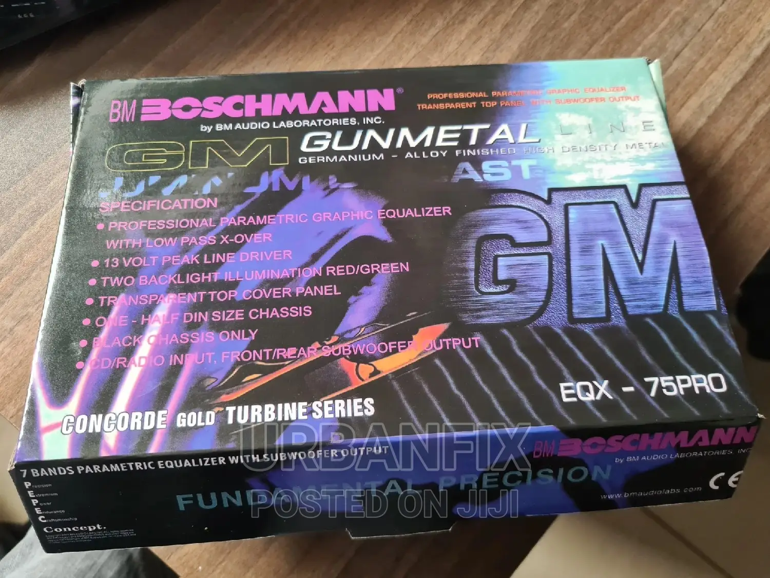 Boschmann 7 Band Eqx-75pro Equalizer