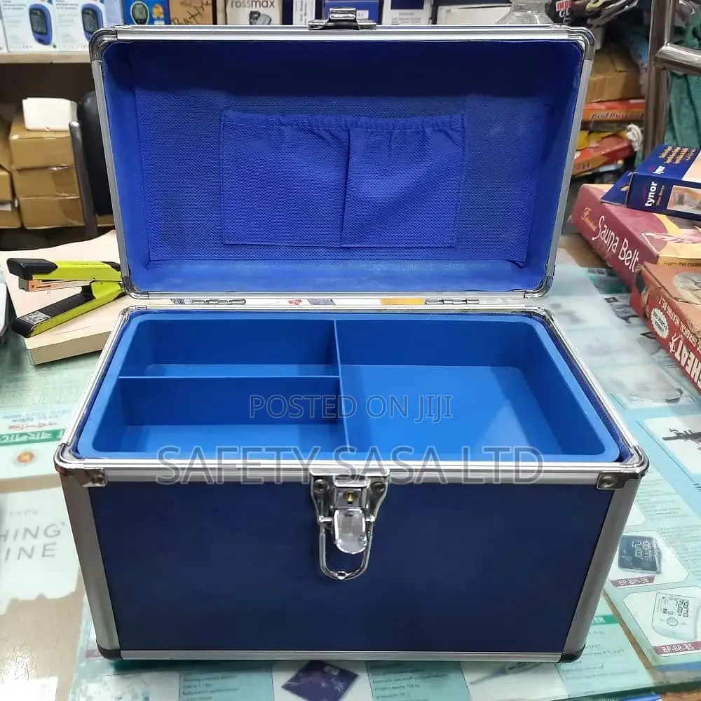 Empty First Aid Kit Aluminum