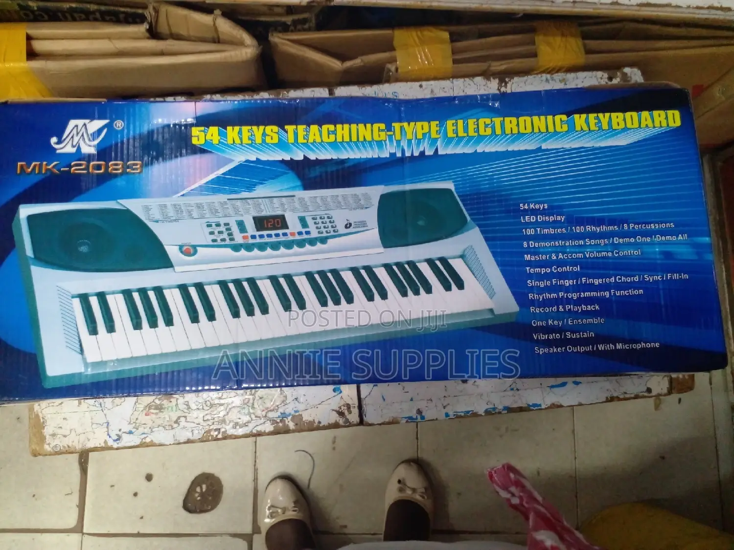 Mk 54 Keys Mini Electronic Keyboard