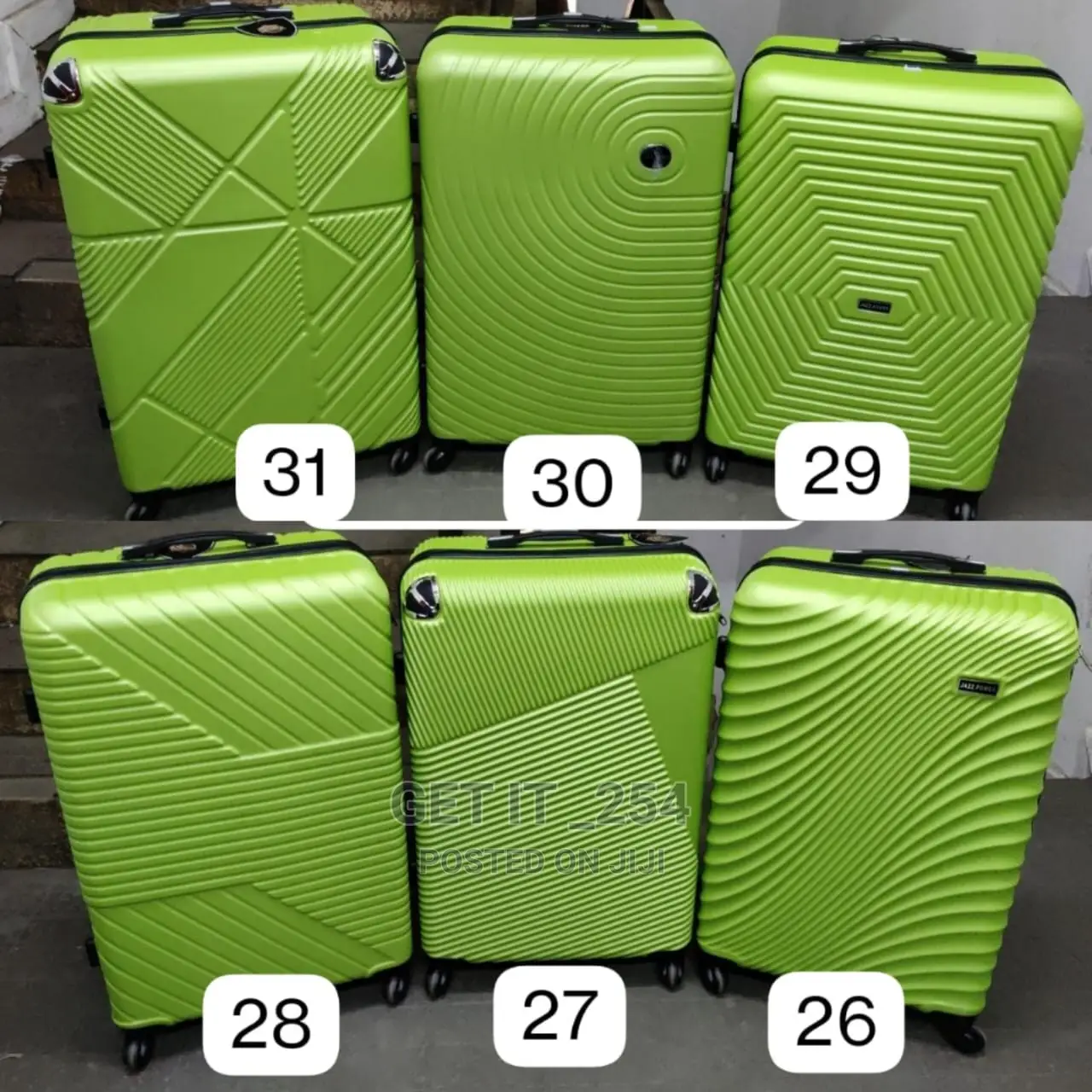 Different Sizes of Suitcase