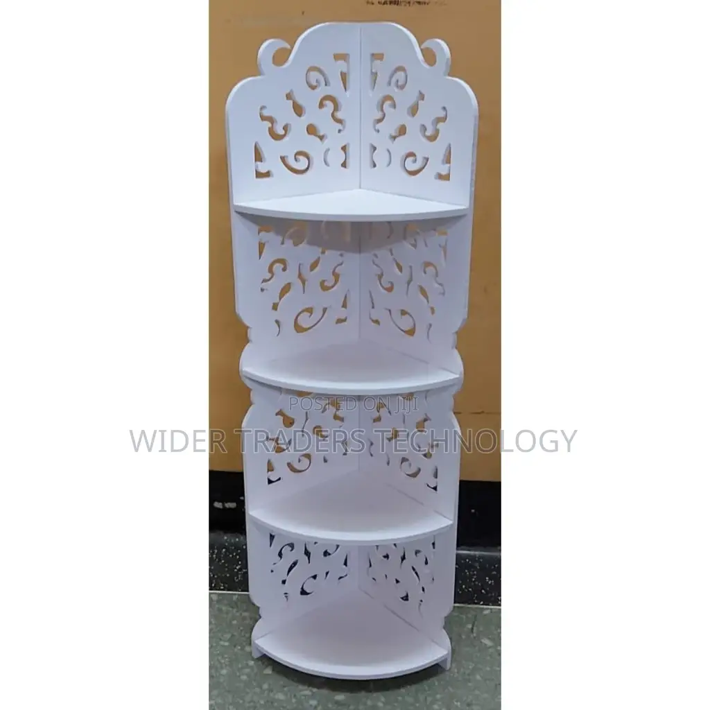 Wooden 4 Layer Corner Stand