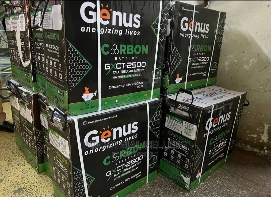 Tall Tabular Genus Battery 250ah