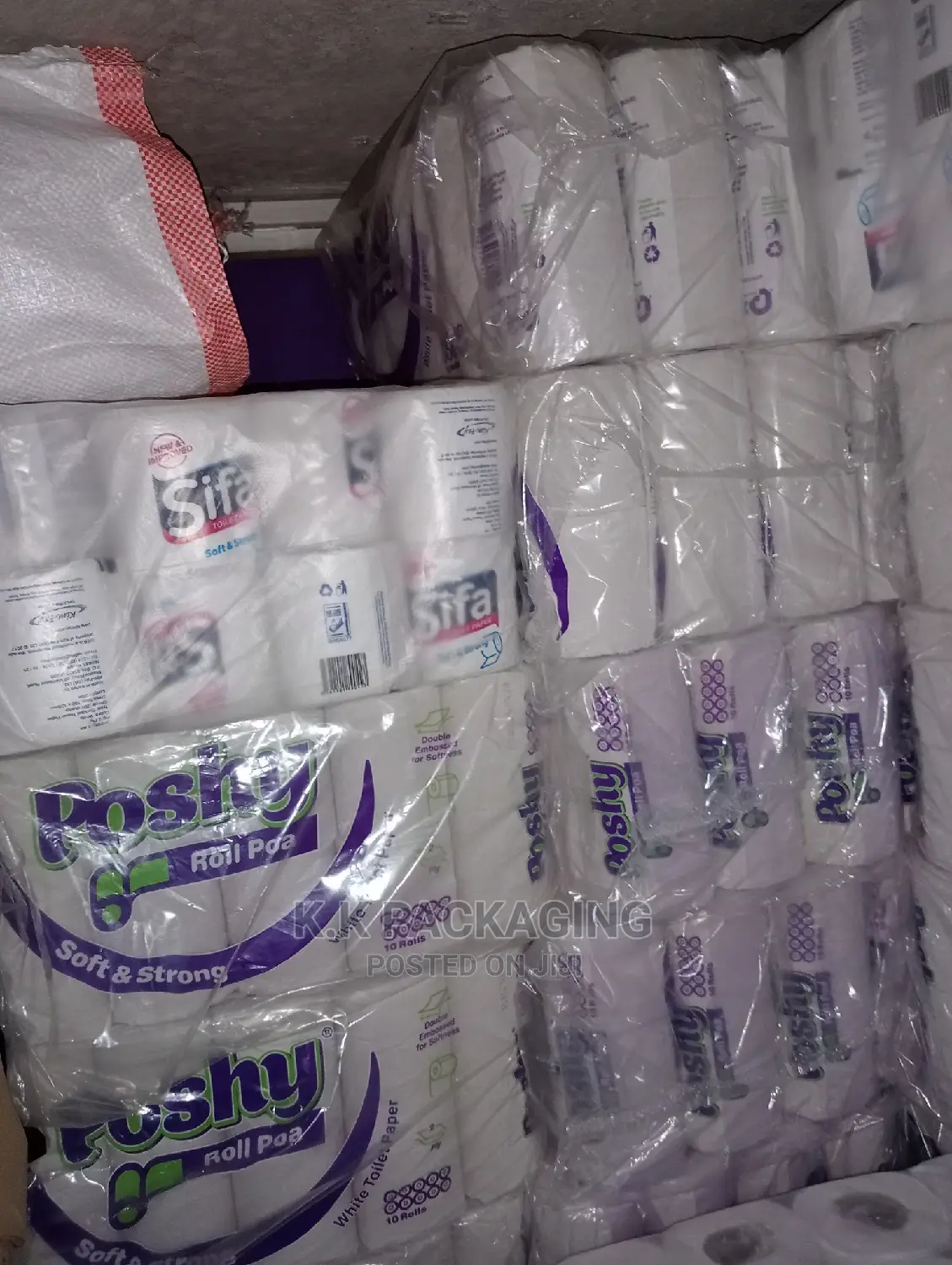 40pcs White Tissues