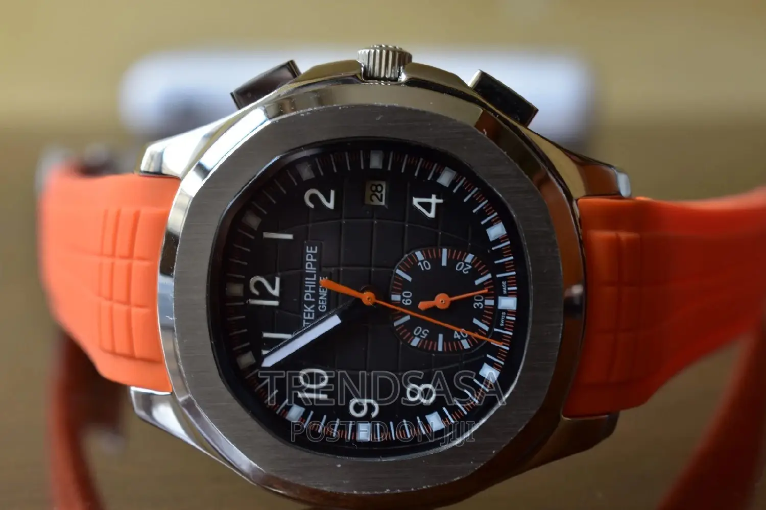 Patek Philippe Aquanaut Orange Runner Straps
