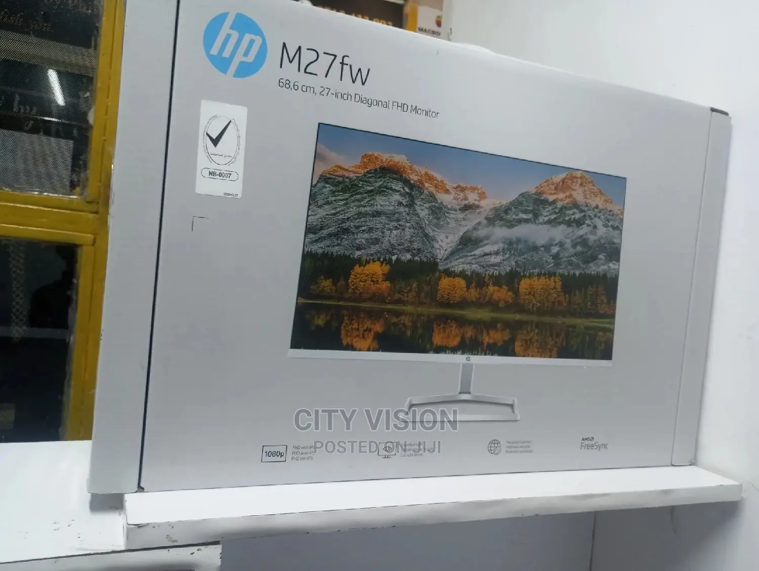 Hp M27fw Monitor FHD Diagonal Monitor 27inch M27fw