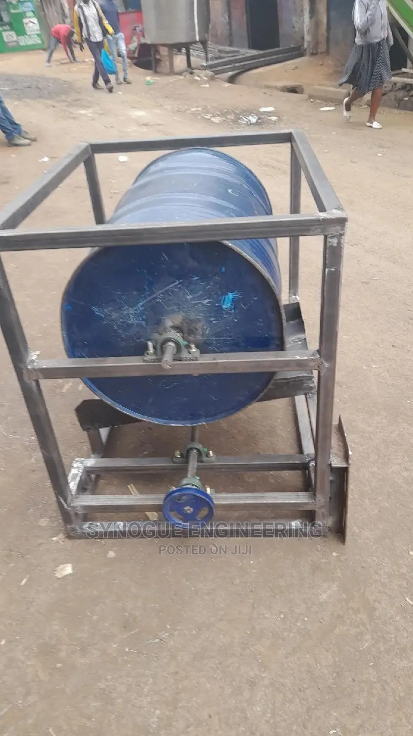 Animal Feed Mixer Drum Type