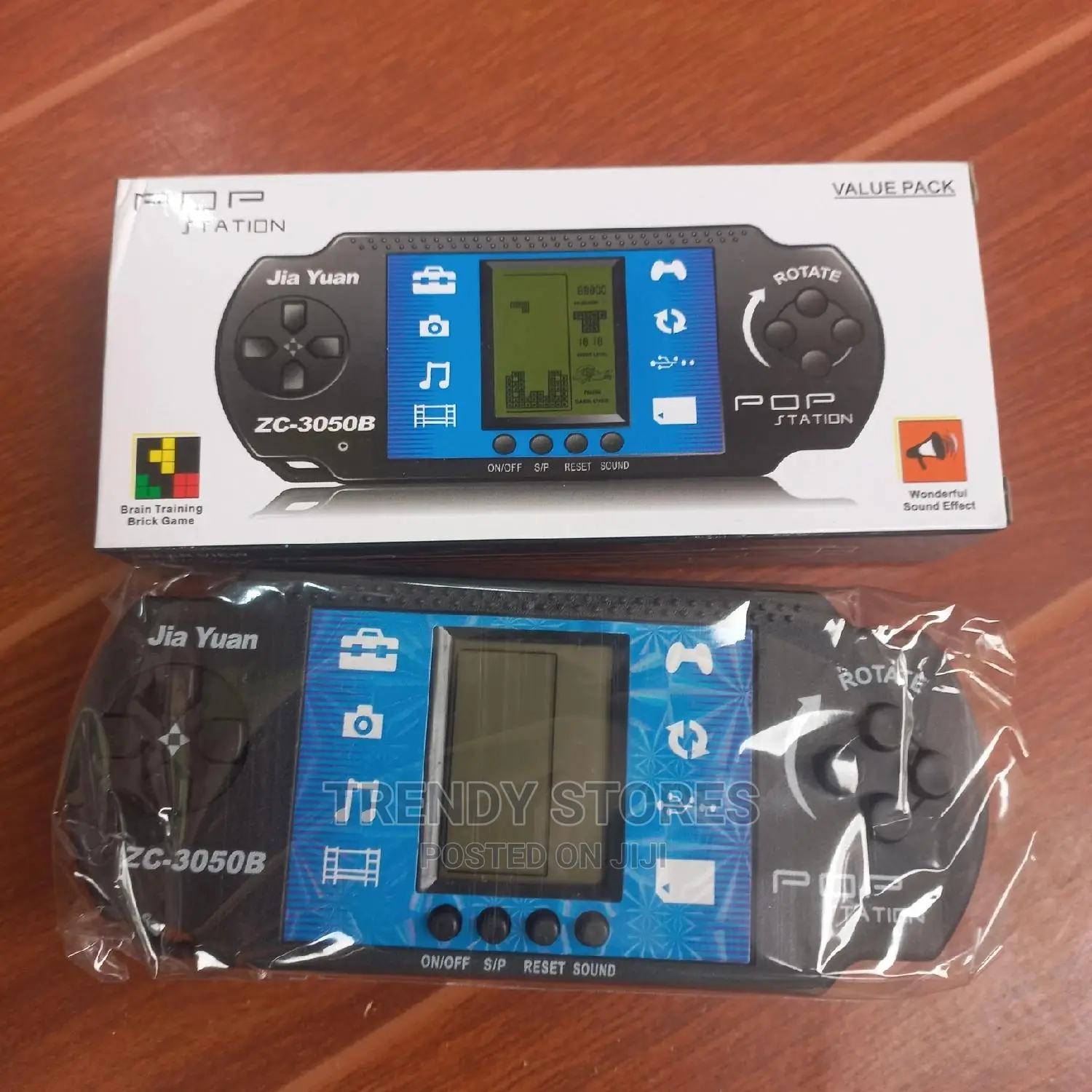 Tetris Handheld Pop Station Game