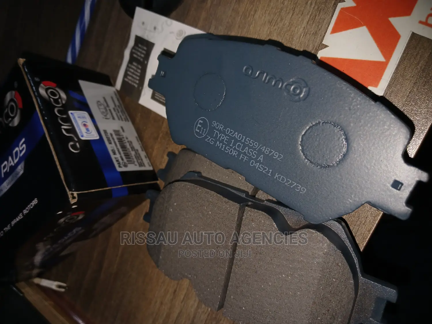 Toyota Wish Old Model Asimco Genuine Brake Pads KD2739
