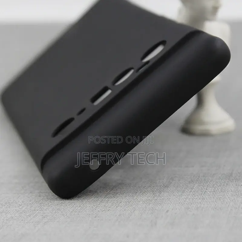 Black Case for Google Pixel 7 Silicone Back Cover Phone Case