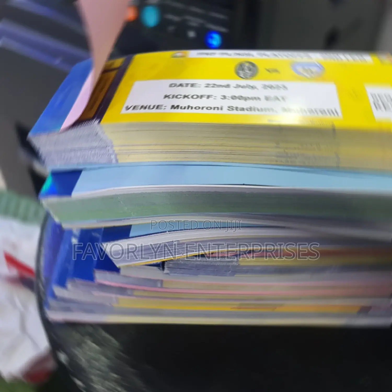 Ticket Books Printing and Designing