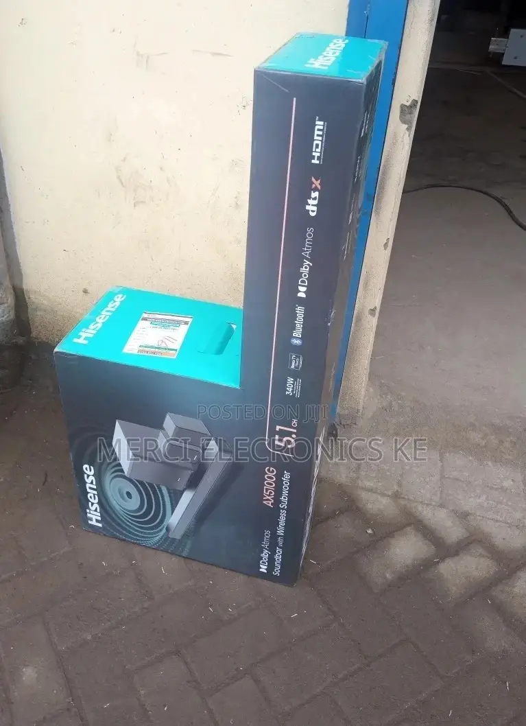 Hisense Ax5100g 5.1 Channel 340w Dobly Atmos Soundbar
