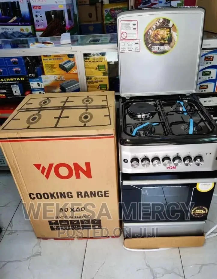 Von VAC6S01UX All Gas Electric Cooker