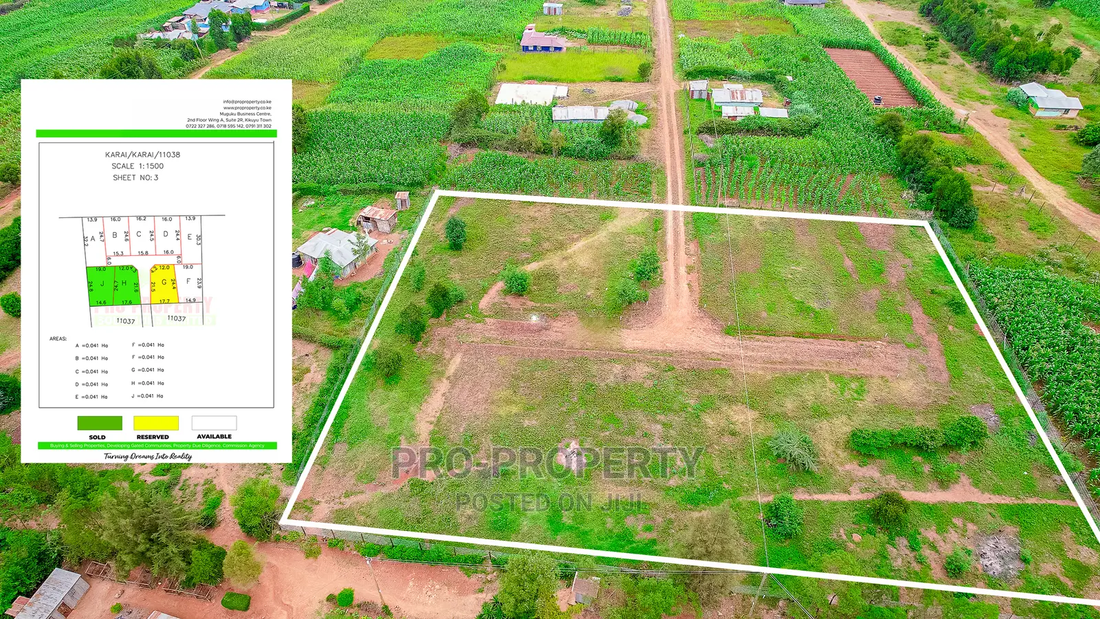 Prime Residential Plots for Sale in a Gated Community