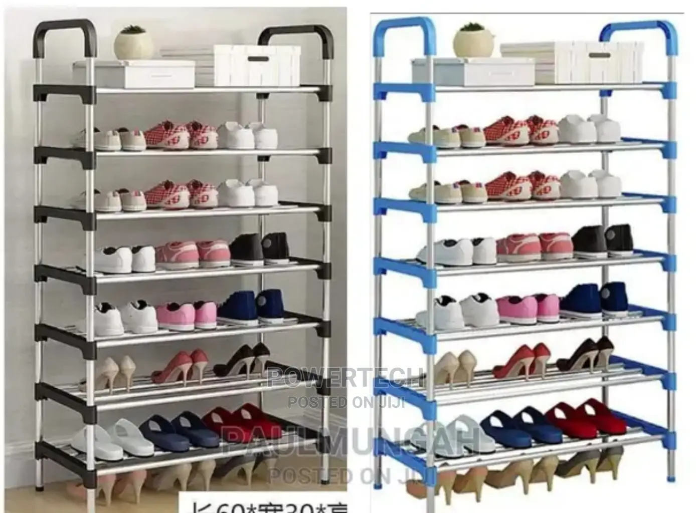 Stainless Steel Executive Shoe Rack Organizer.