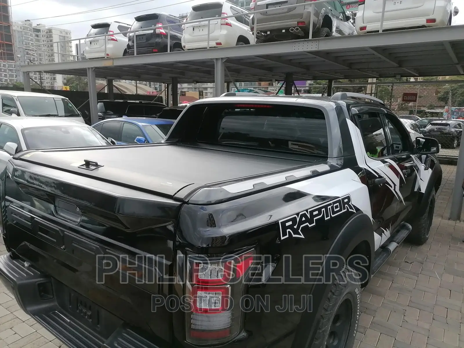 Manual Roller Shutter Boot Cover For Ford Ranger Raptor 2023