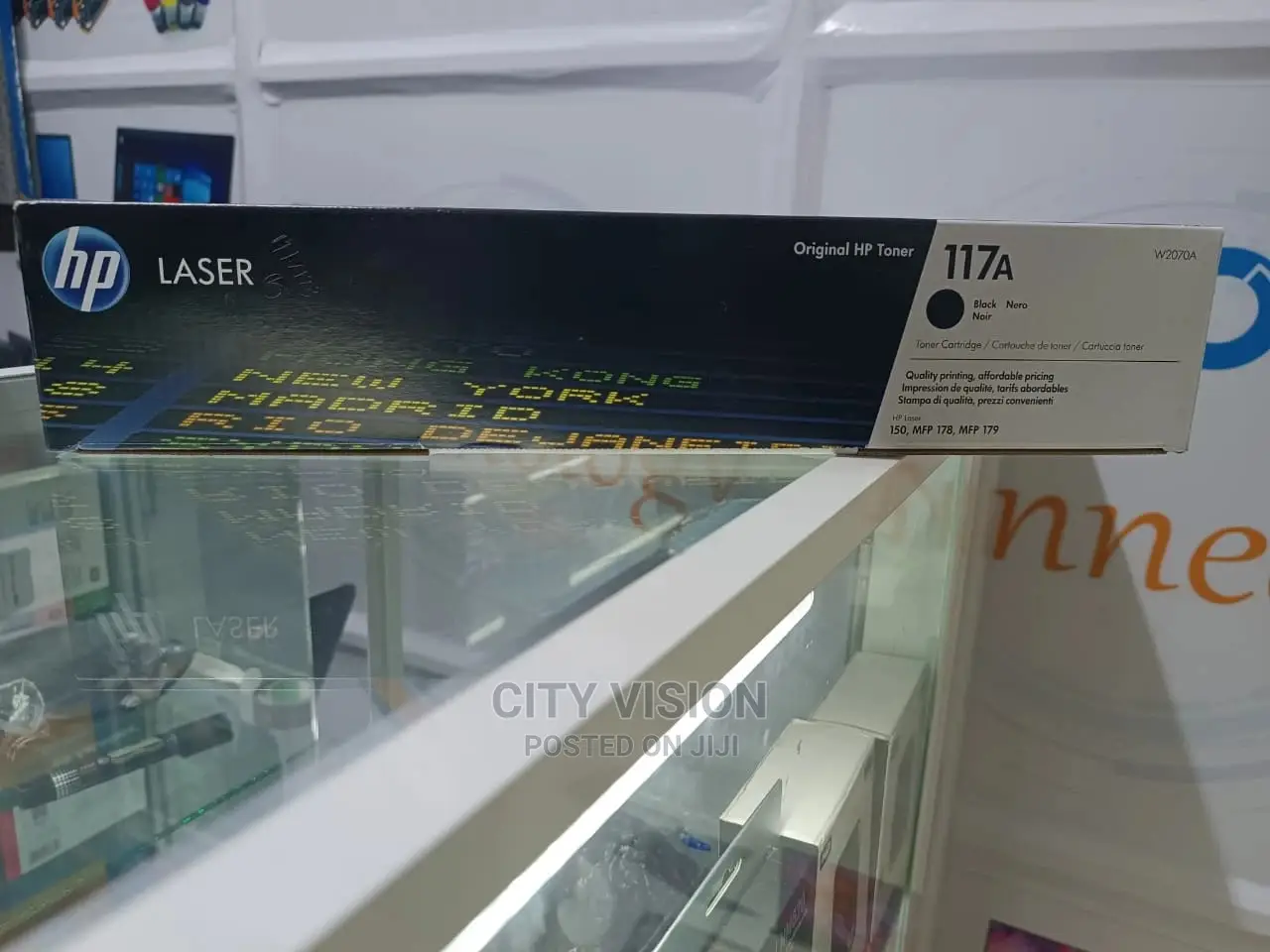 Hp Toner Laser 117A Black Toner