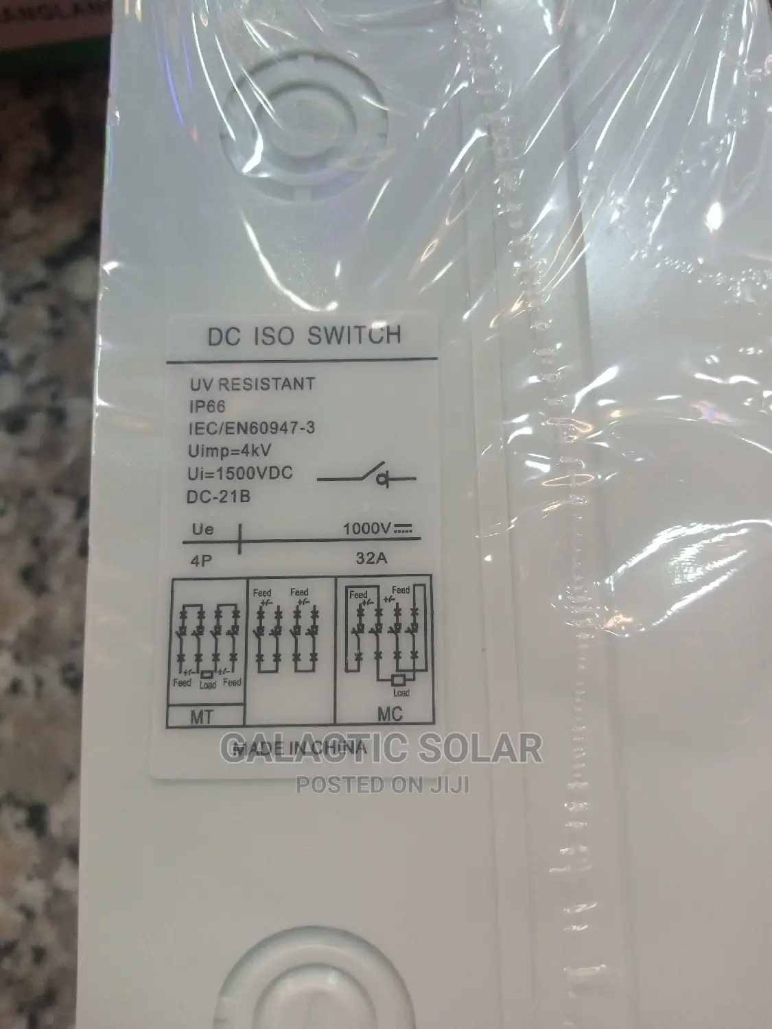 DC Isolator/Pv Disconnect