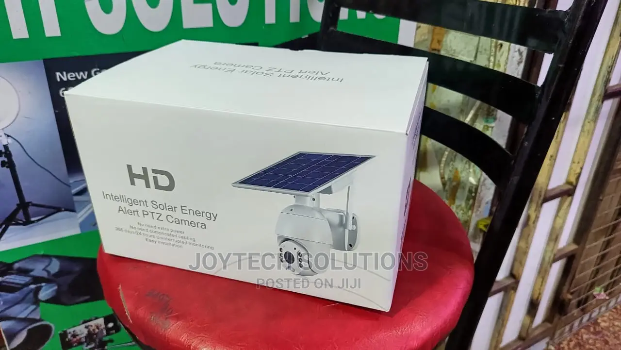 Intelligent Solar Energy Alert PTZ Camera, SIM Card Enabled