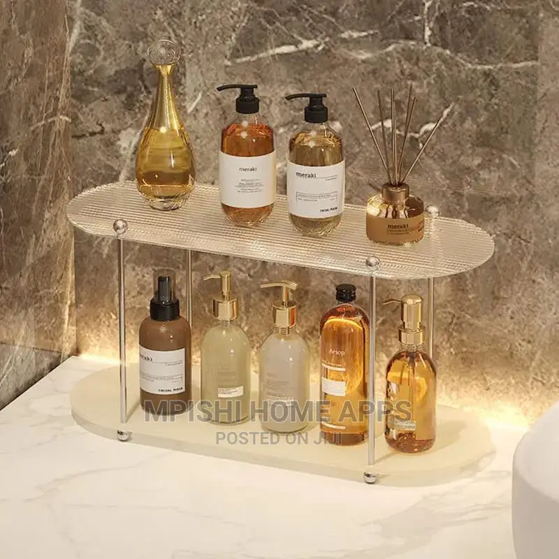 2layer Acrylic Bathroom Organizer
