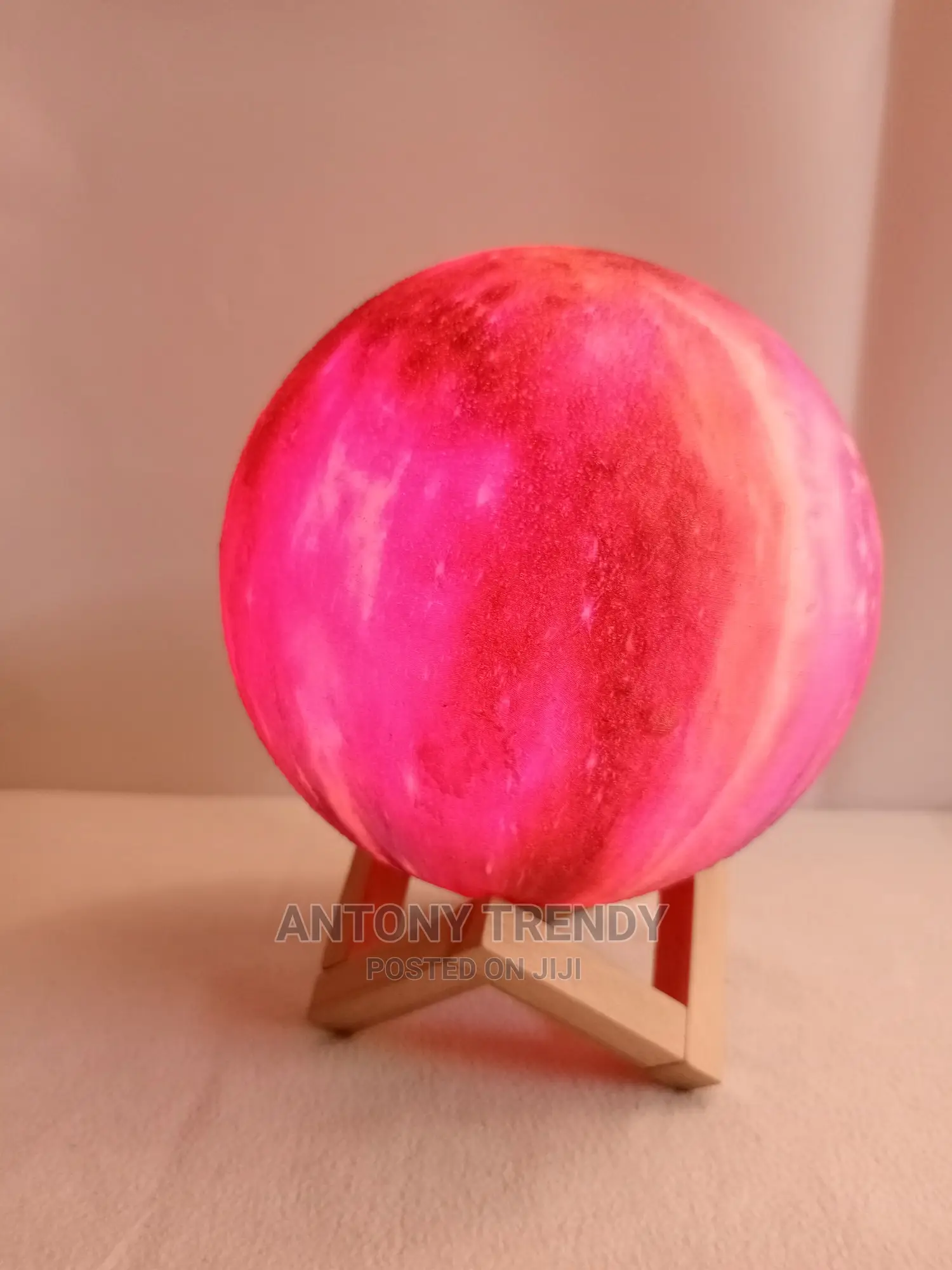 Moon Light With Wooden Stand, Remote Control