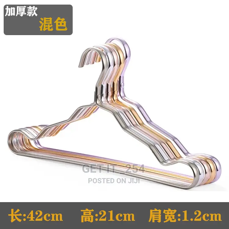 5PC Plastic Clothes Drying Hanger Non-slip Clothing