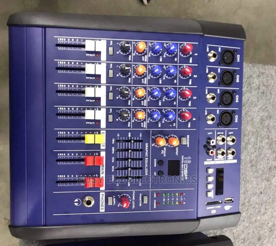 16dsp Powered Mixer