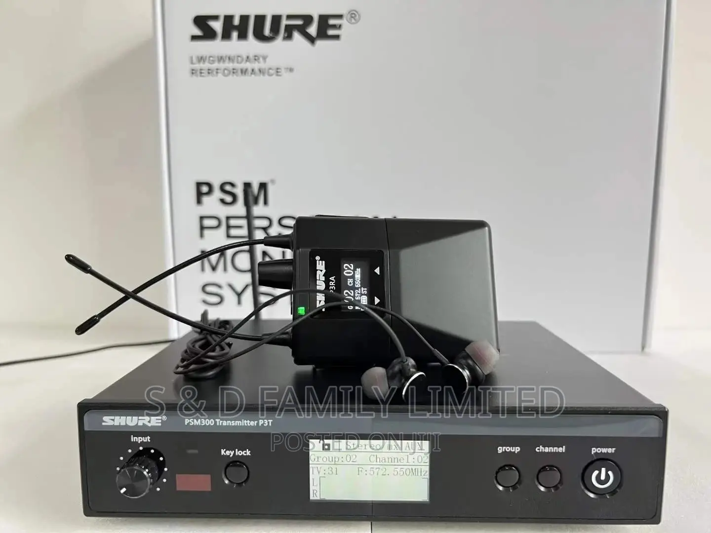 Shure PSM 300 in Ear Monitor