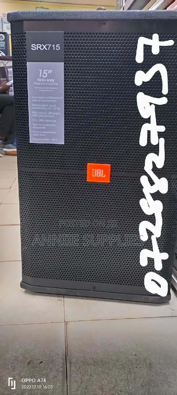 Powerful 15'' Mid Range Speaker