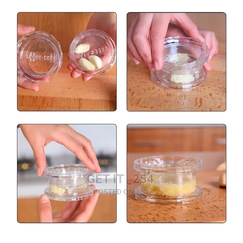 Home Garlic Masher Manual Garlic Grater Mini Press Cutter