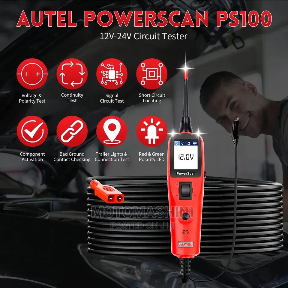 Autel Powerscan PS100 Automotive Electric System Tester