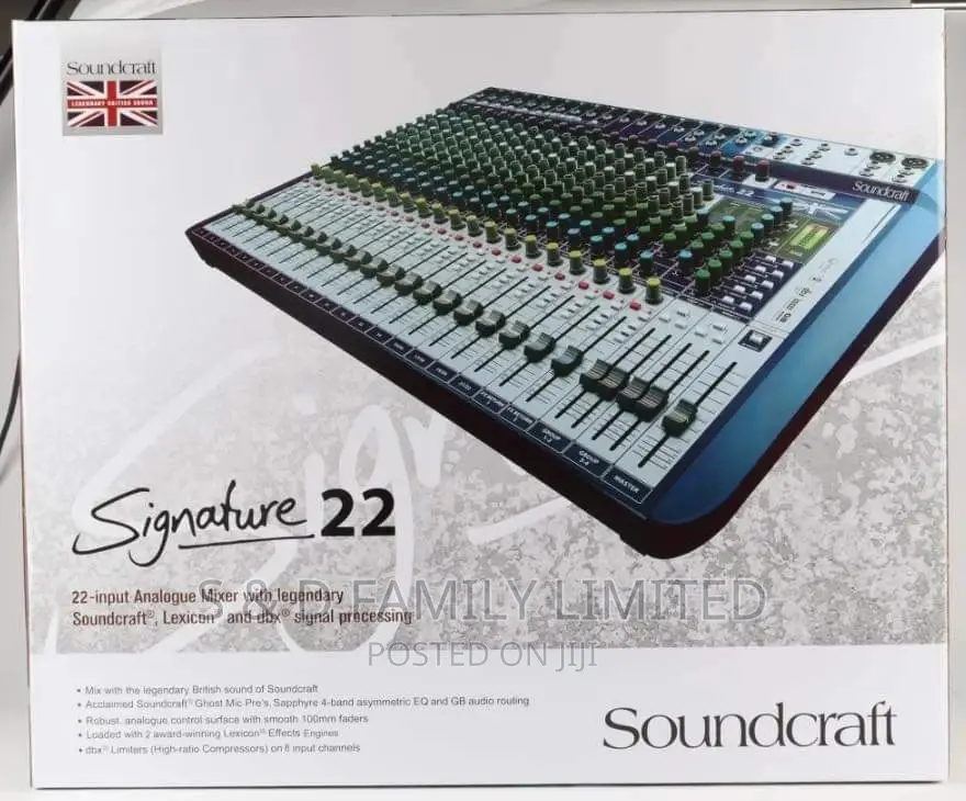 22 Channels Signature Plain Mixer