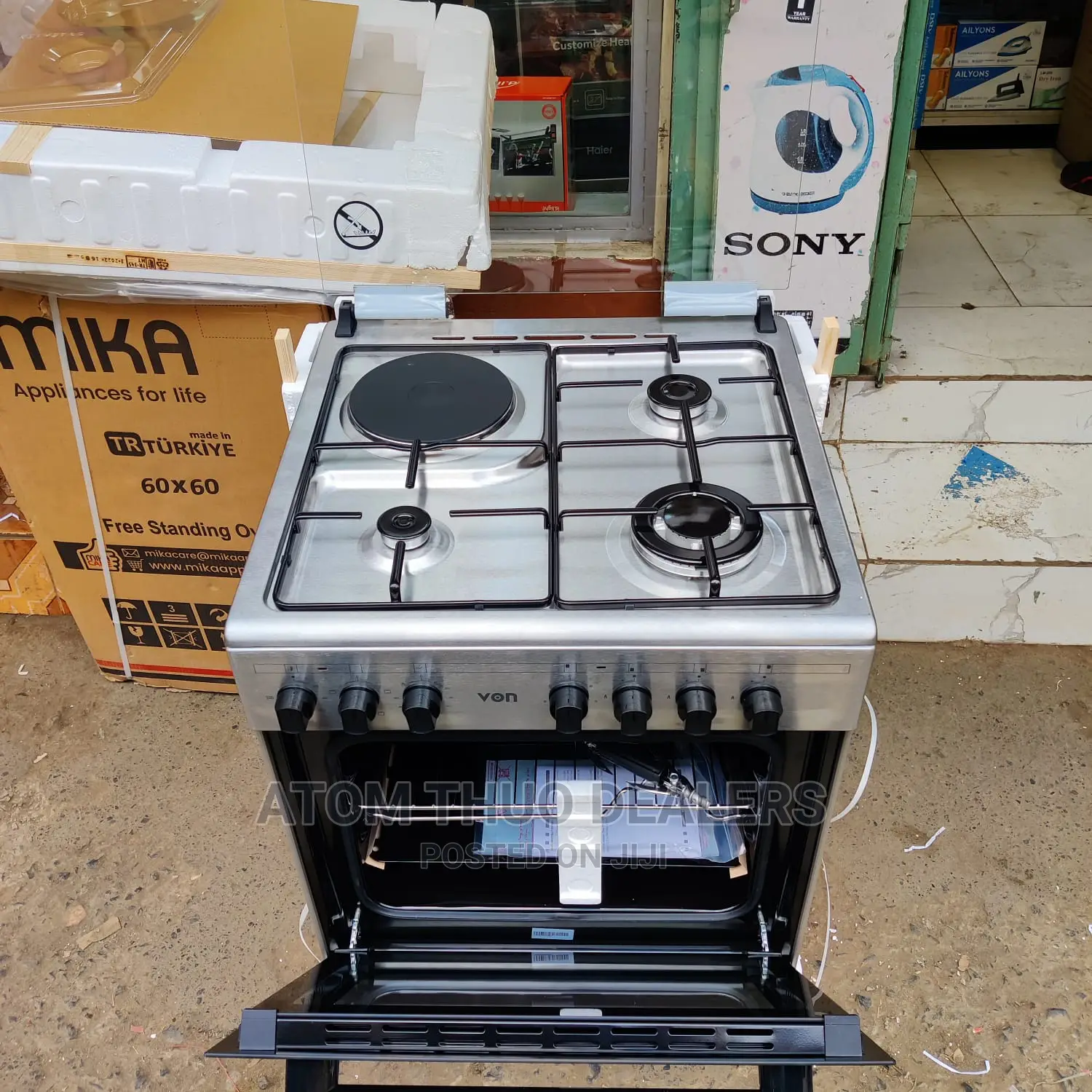 Von * 3g+1 E 1 Wok Burner C Cup Burner Electric Oven Fan