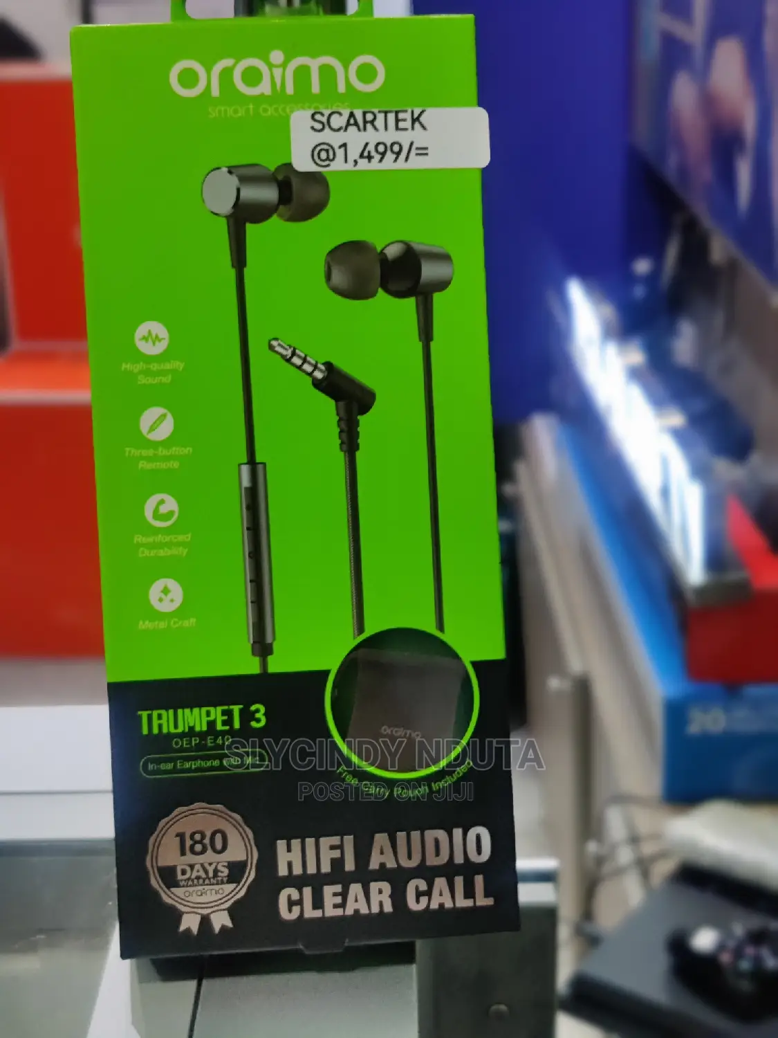 Oraimo Trumpet 3 Hifi Audio Clear Call