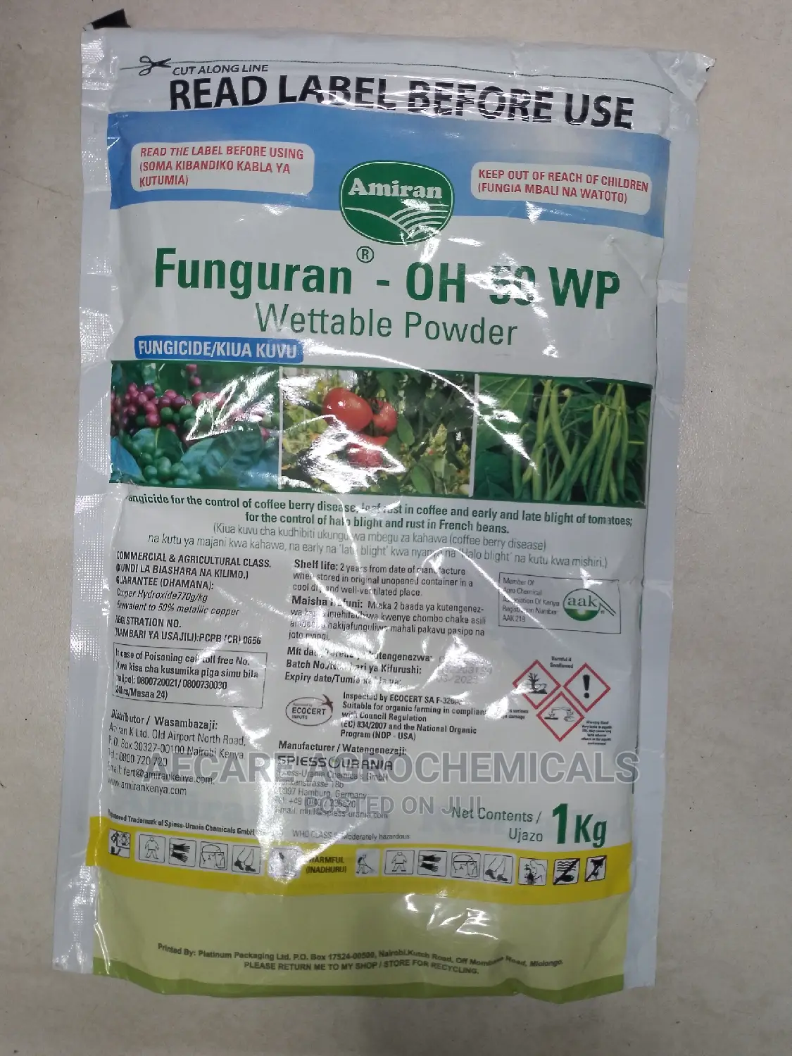 Funguran-Oh 50 Wp Fungicide 1kg