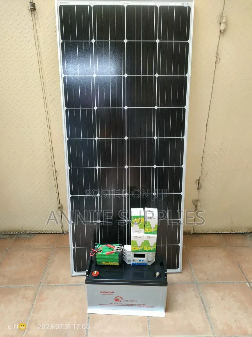 300W Solar + 300W Inverter + 200ah Battery + 20A Controller