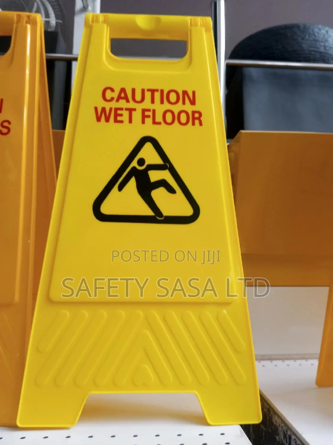 Cleaning in Progress: Caution Wet Floor