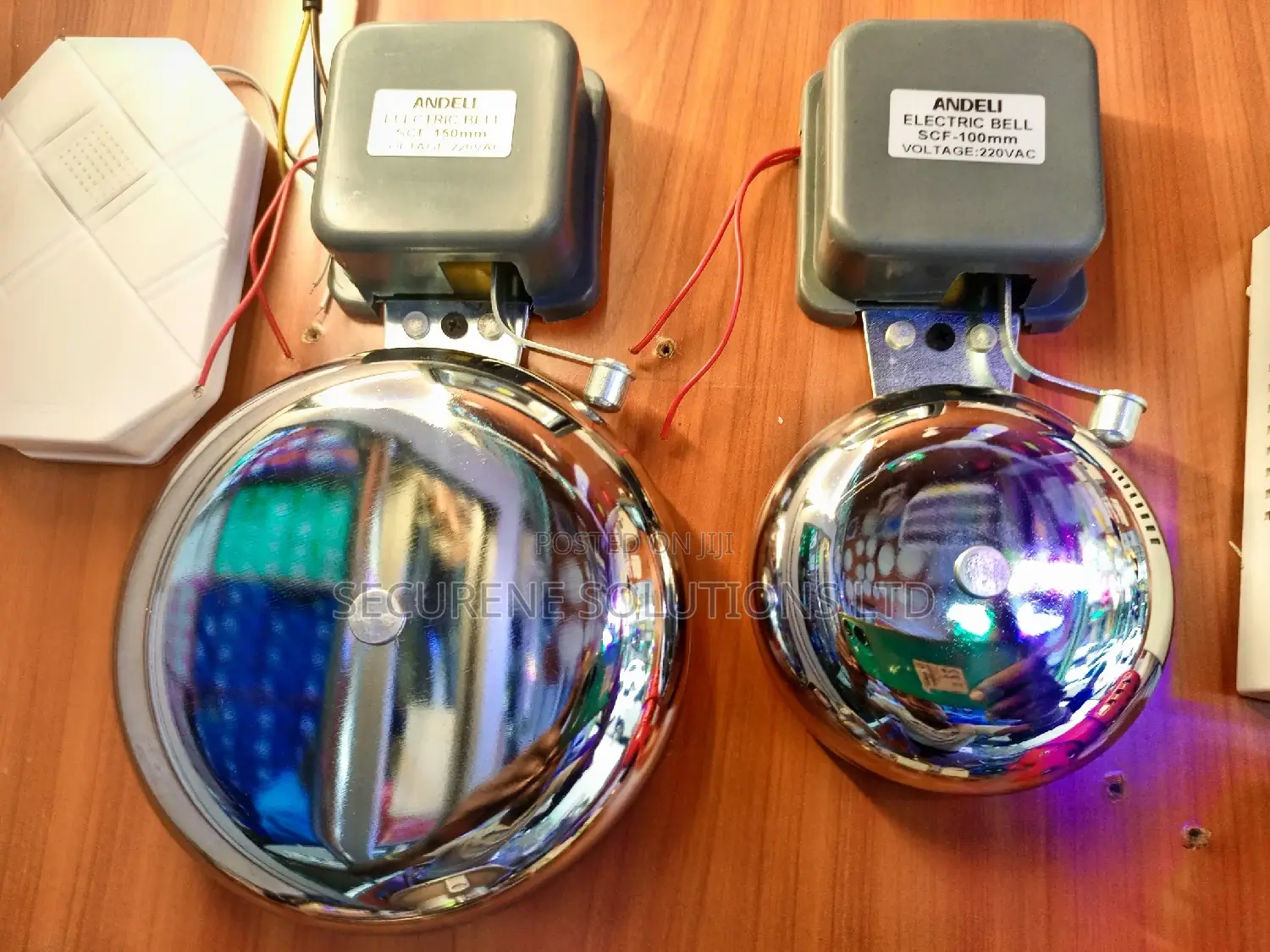 Electric SCH Bells Silver, Red and Cast