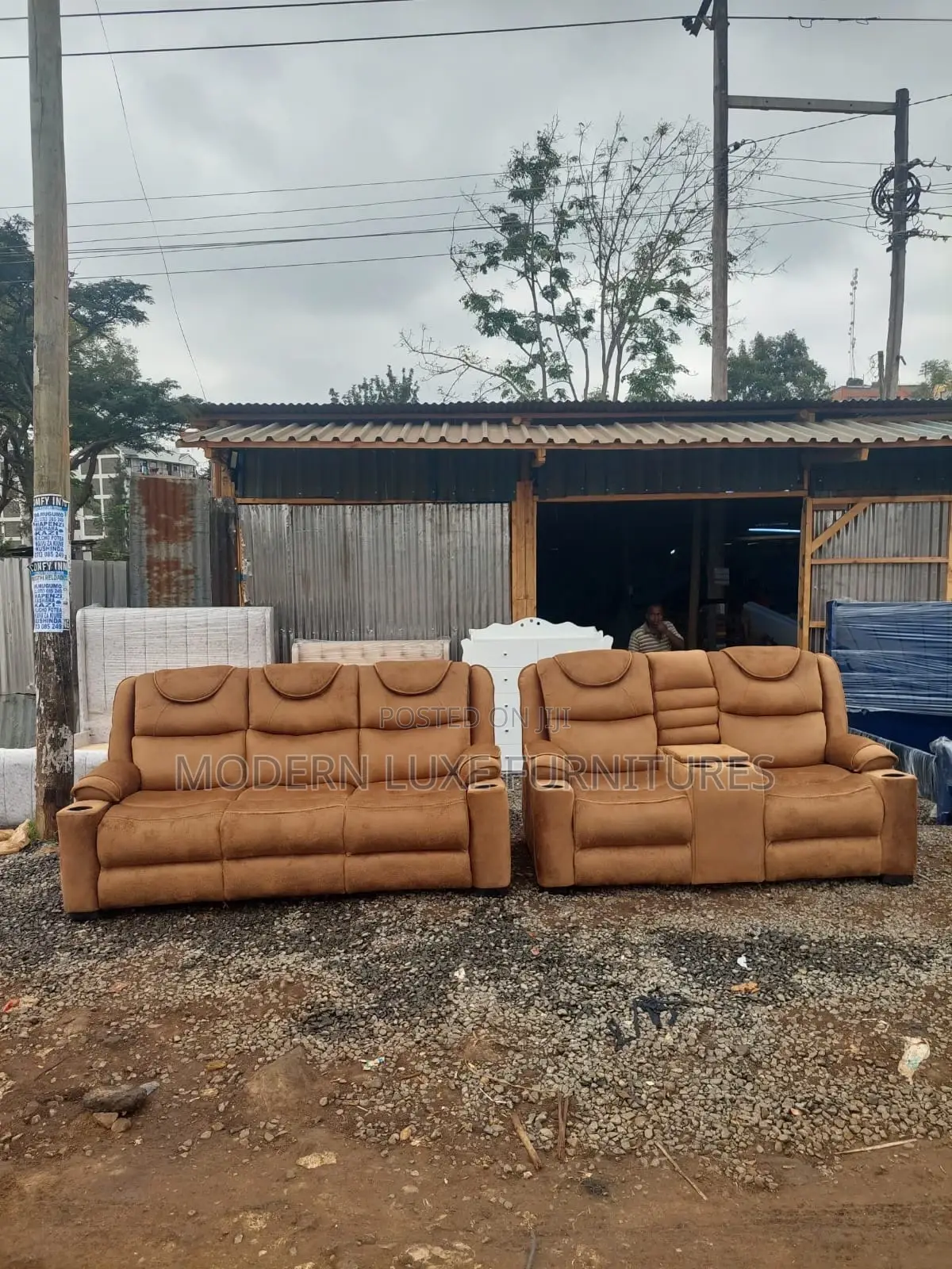 Classic 5 Seater Recliner-Like Sofa