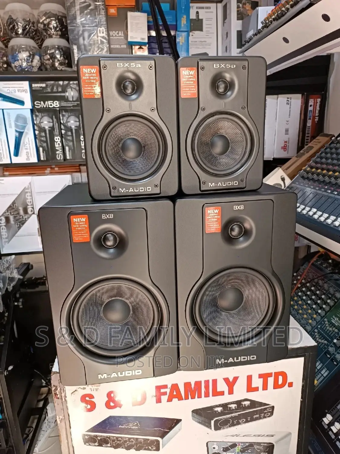 M-Audio Studio Monitors