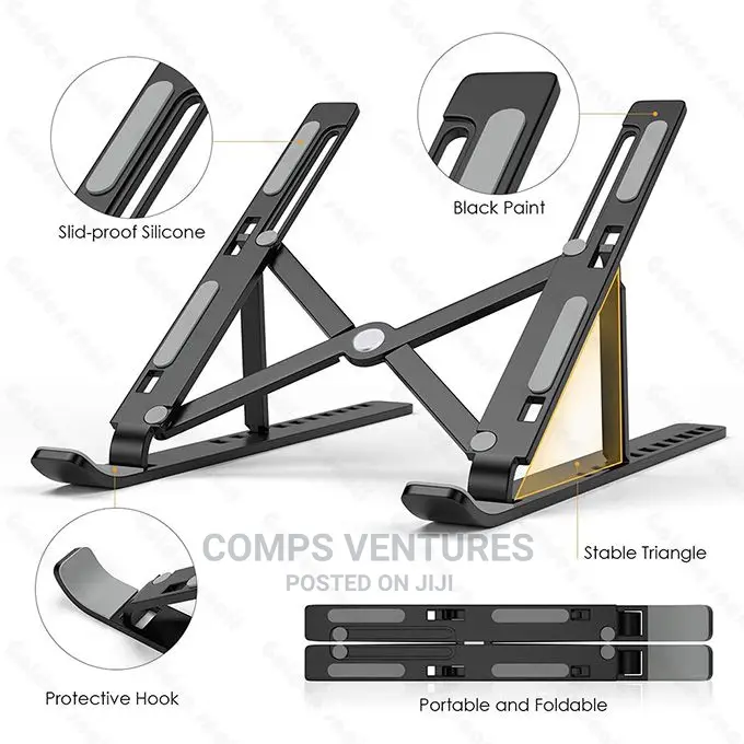 ABS Foldable Laptop Stand Adjustable Notebook