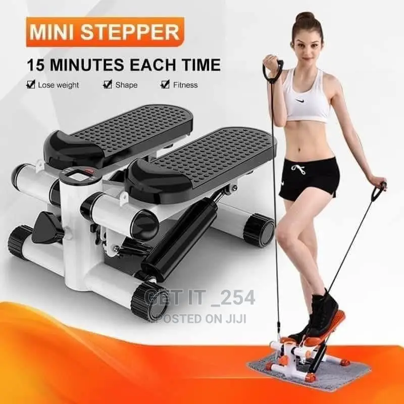 Mini Stepper With a Exercise Rope