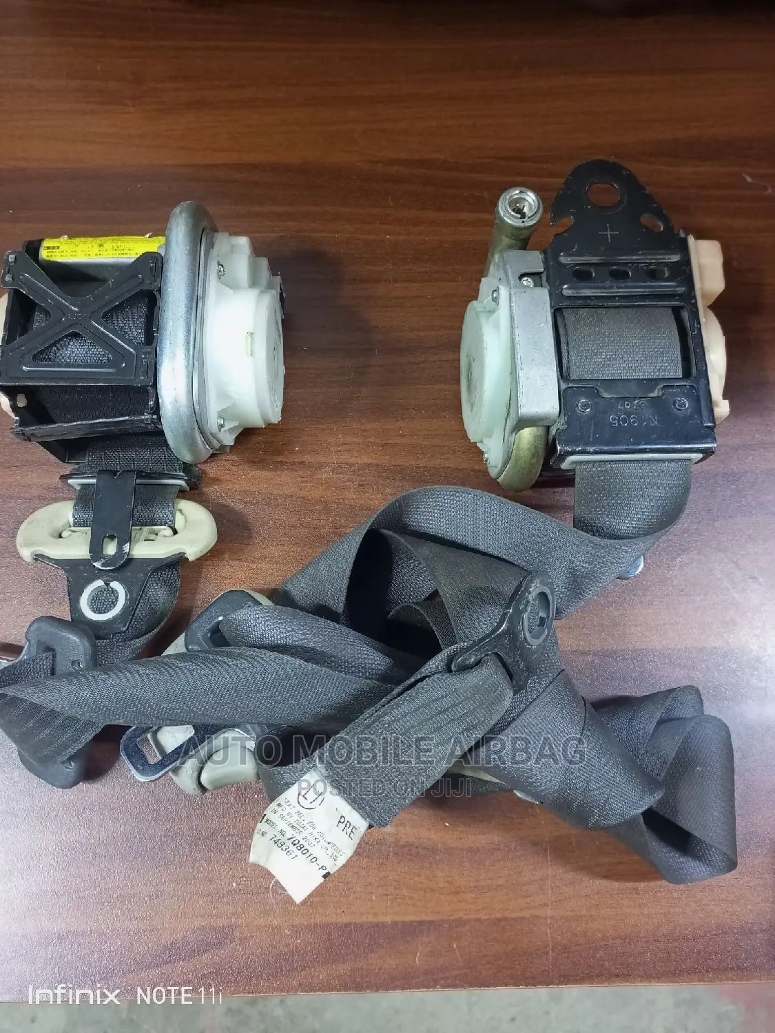 Prado J 120 Safety Belts