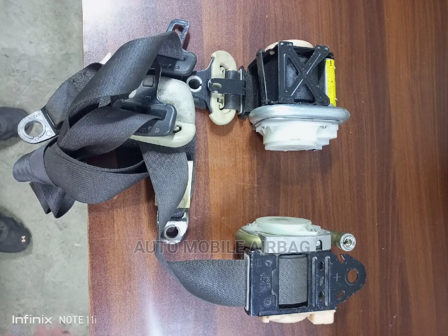 Prado J 120 Safety Belts