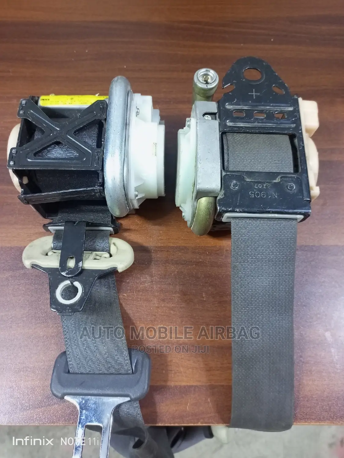 Prado J 120 Safety Belts