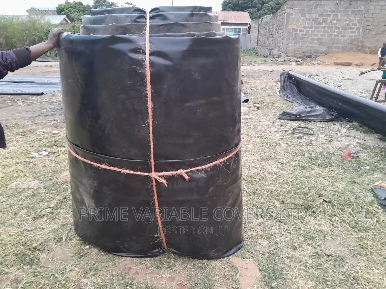 Enormous Dam Liner In Square Meters