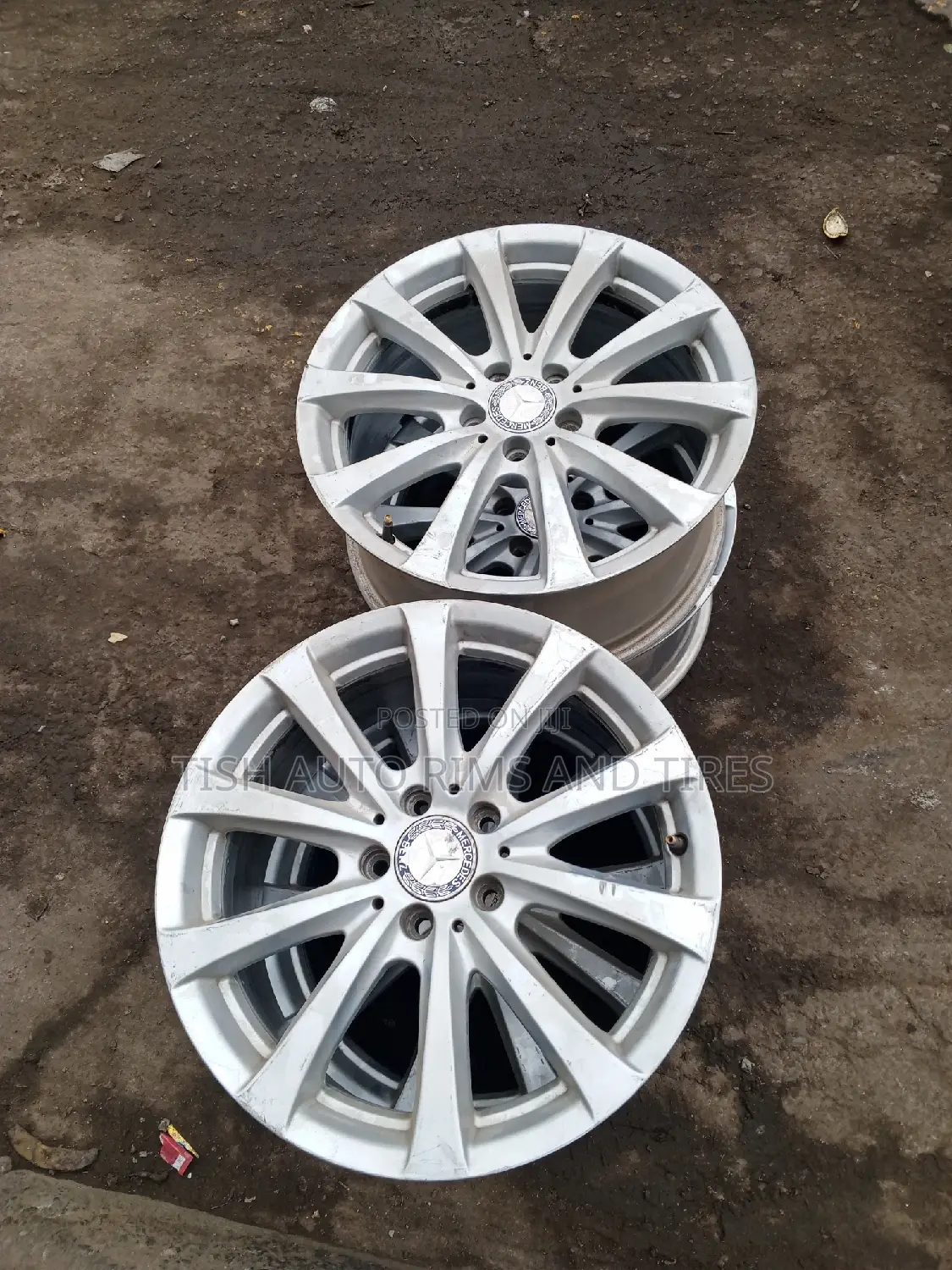 Original Mercedes Benz Rims 18 Inch ET 43
