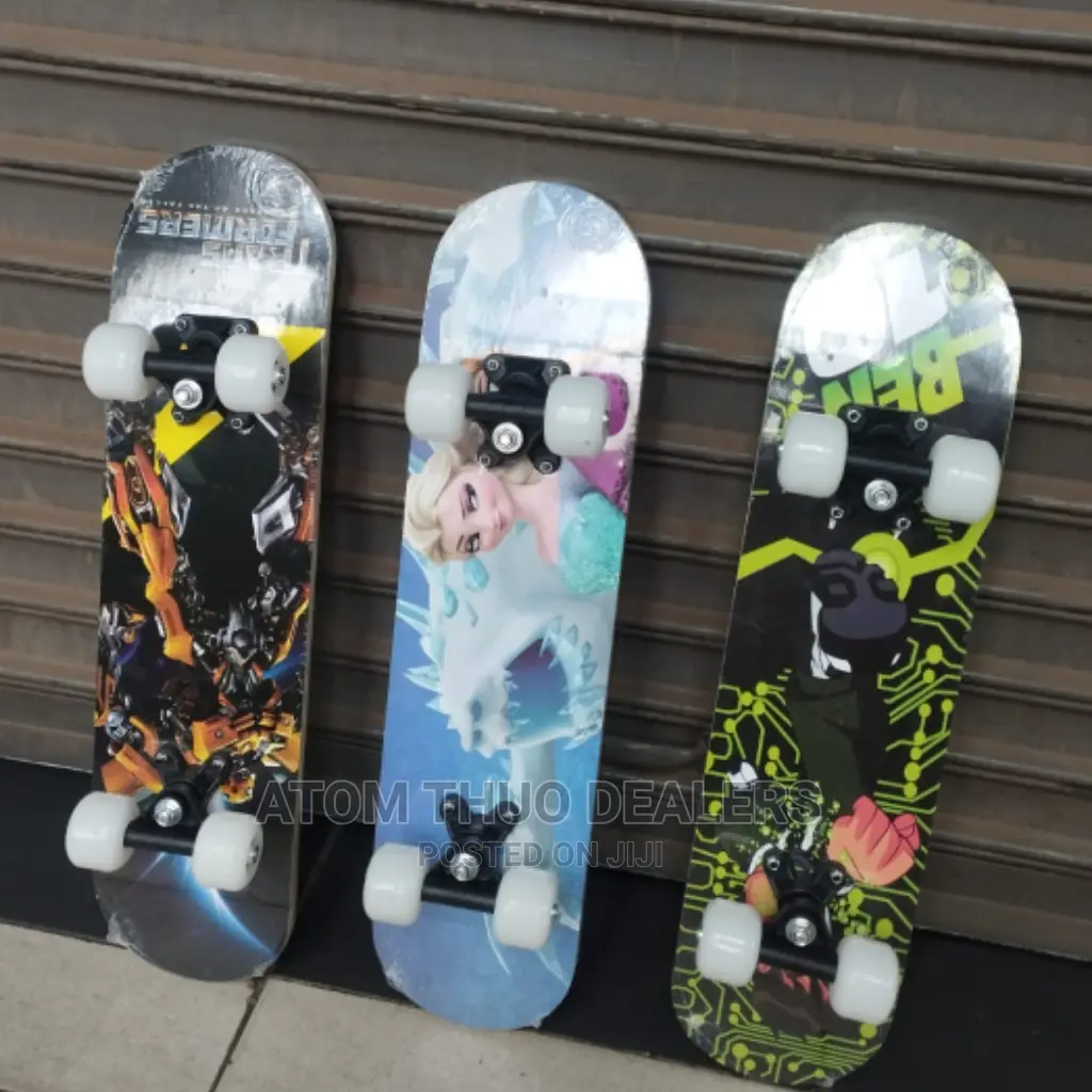 Cartoon Themed 4 Wheeled Skating Board..🔥🔥
