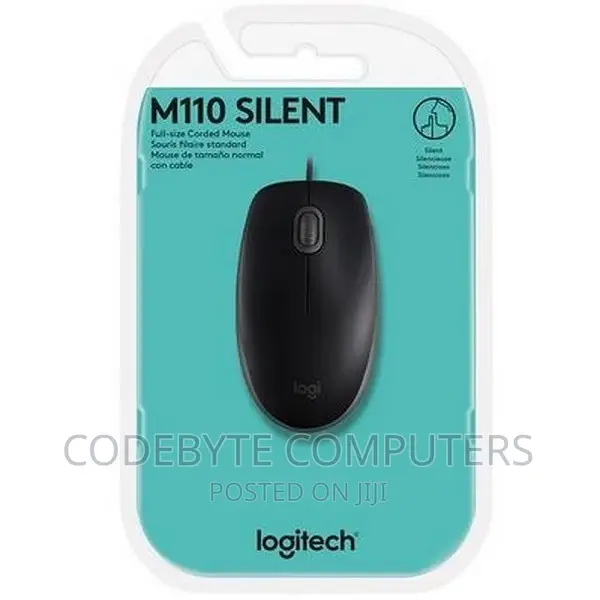 Logitech USB Silent Mouse M110 - Black