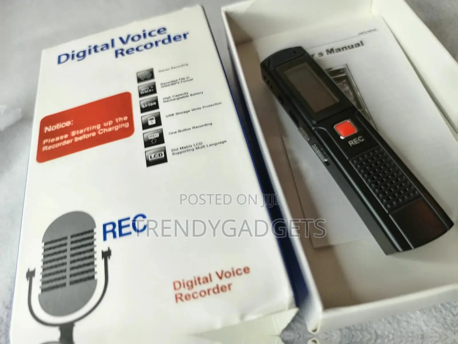 Spy Digital Voice Recorder Dictaphone 16gb